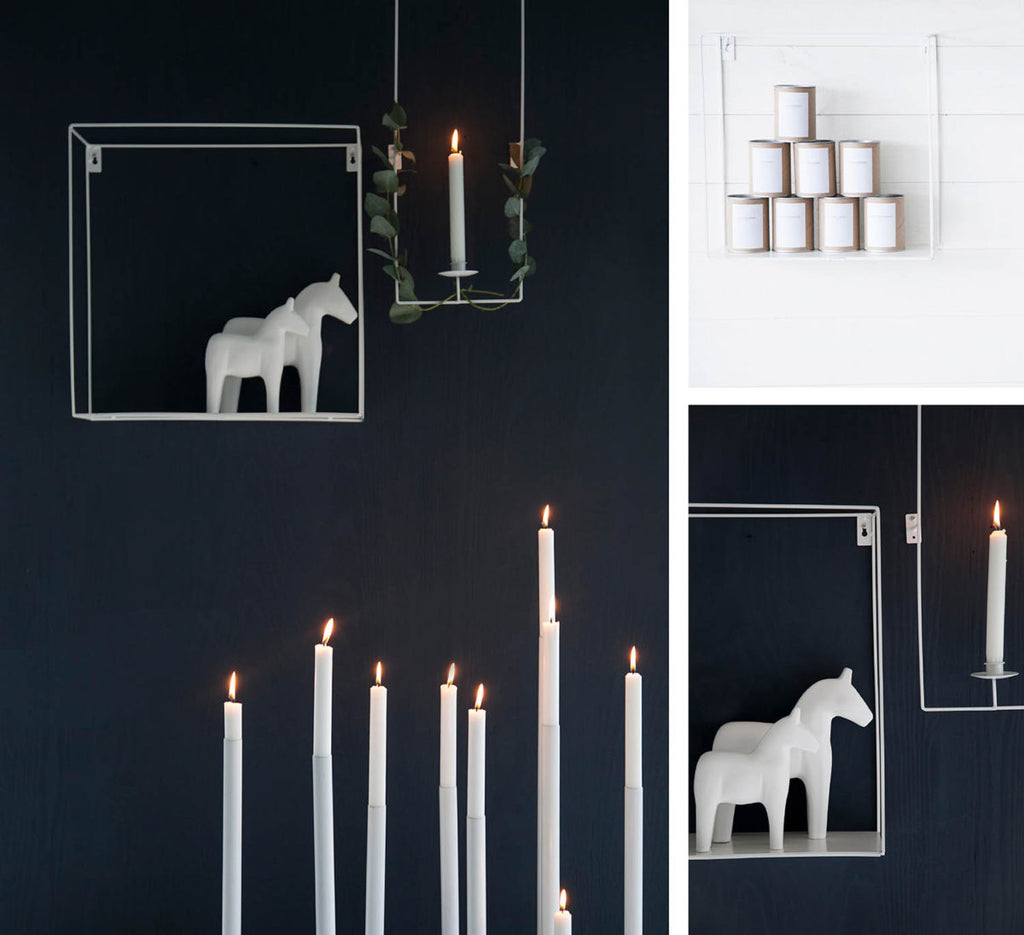 Ramsjöholm Regal weiß 3er Set