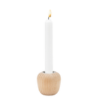 Ora candleholder small beech wood