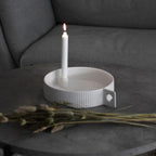 Lidaby Large White candlestick