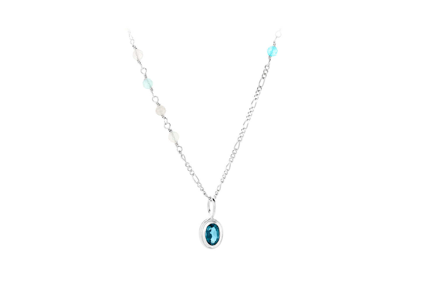Hellir Blue ICE Necklace