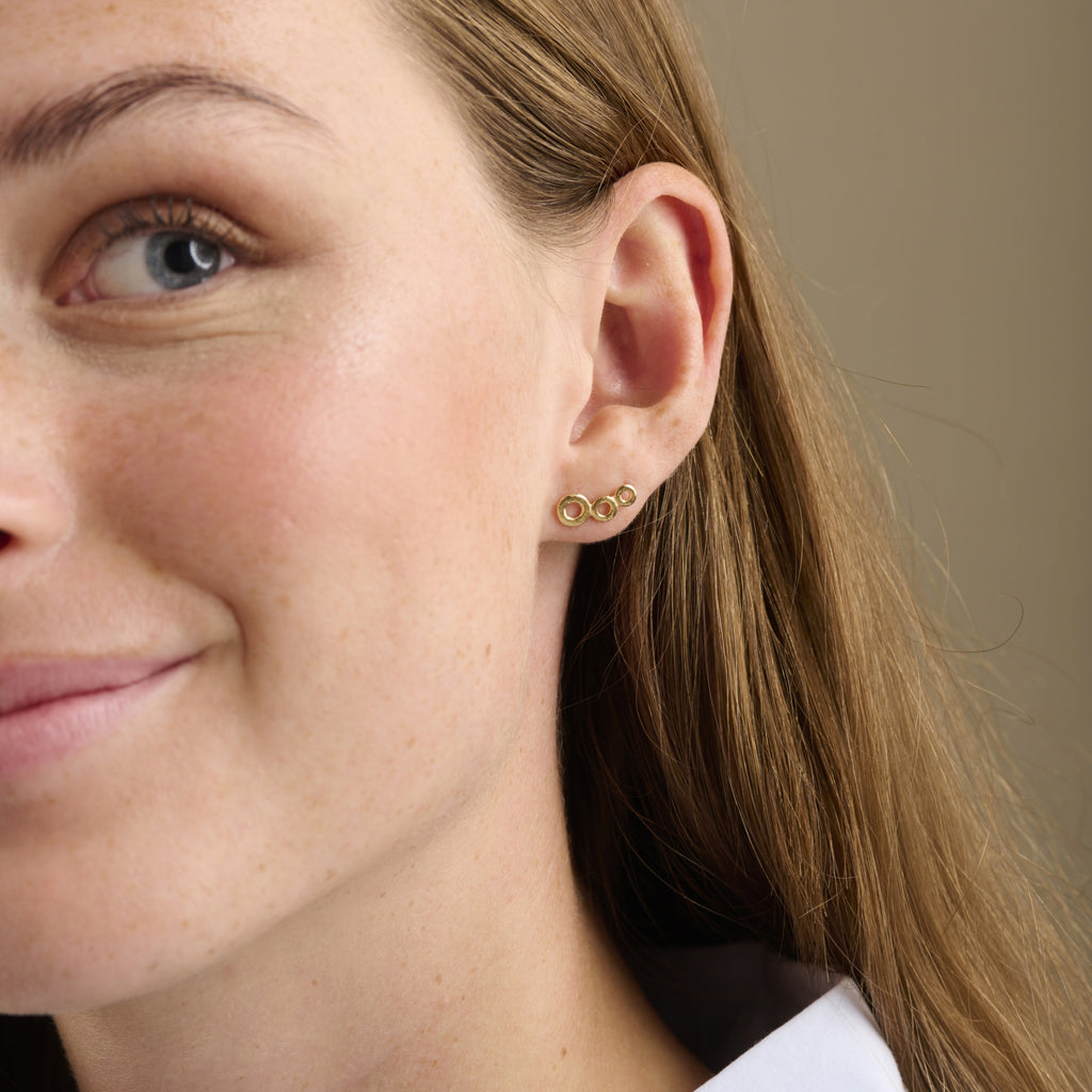 Tripple Circle Earsticks