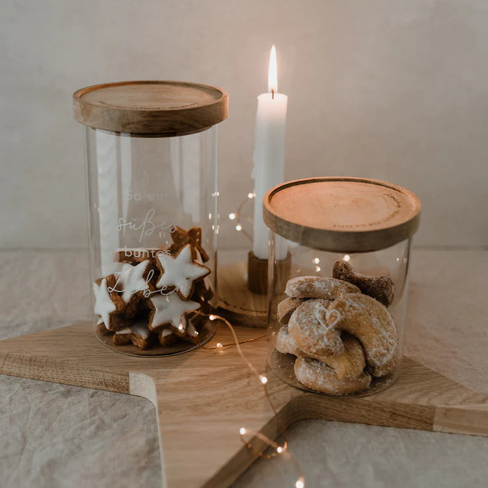 Vorratsglas süßes buntes Leben 19cm