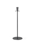 Hoy Casted Candle Holder Black