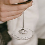 Weinglas Das Leben ist schön