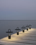 Pier LED Lampe schwarz