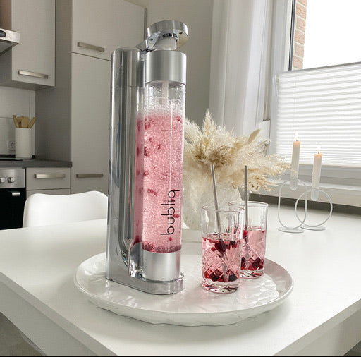 Bubliq Wassersprudler silber