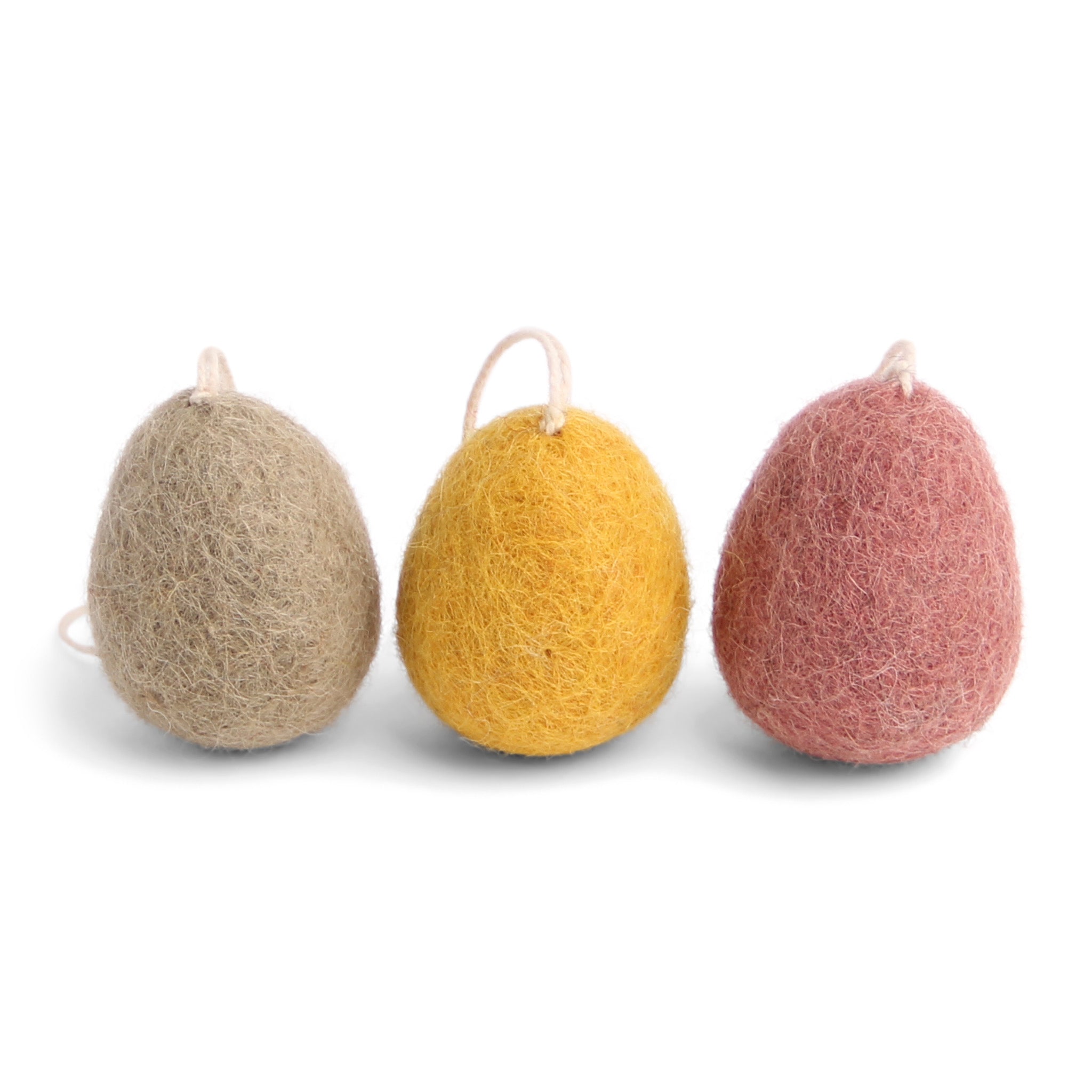 Eggs – Burnt Colors – set of 3