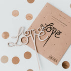 Cake Topper Lots of Love