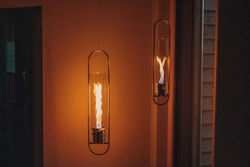 Spin 90 Hängefeuer Silber