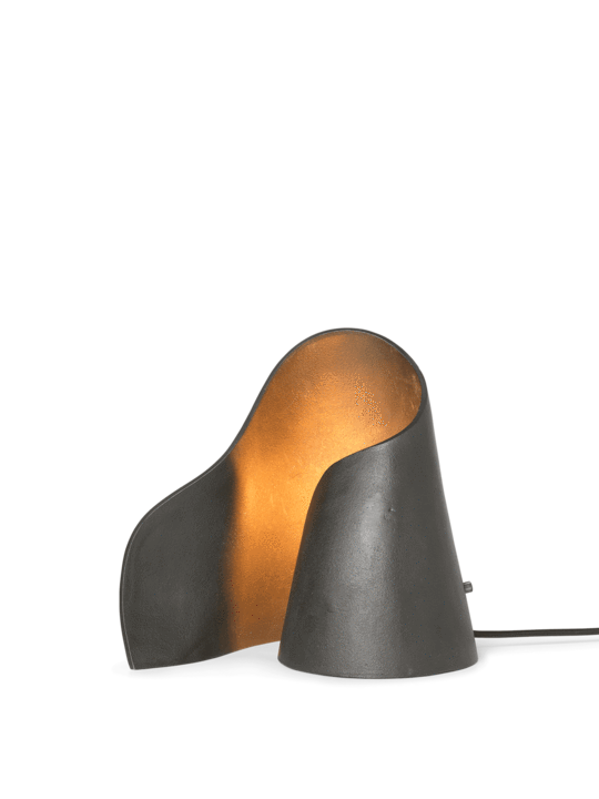 Oyster Tischlampe schwarz