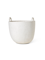 Speckle Pot small Off White