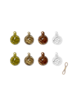 Twirl Ornaments Multi
