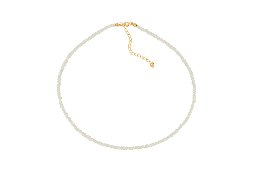 Baroque Pearl Necklace silber/vergoldet