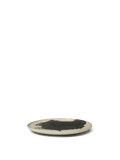 Omhu Plate Small Off White/Charcoal