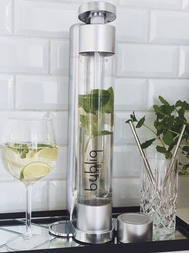 Bubliq Wassersprudler silber