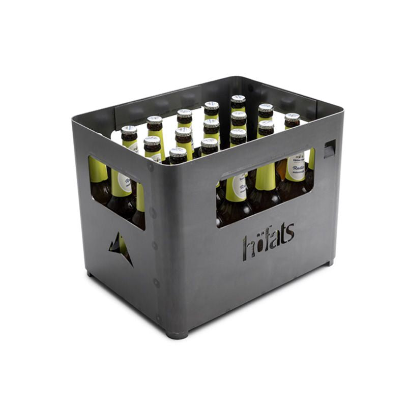 Beer Box Feuerkorb schwarz