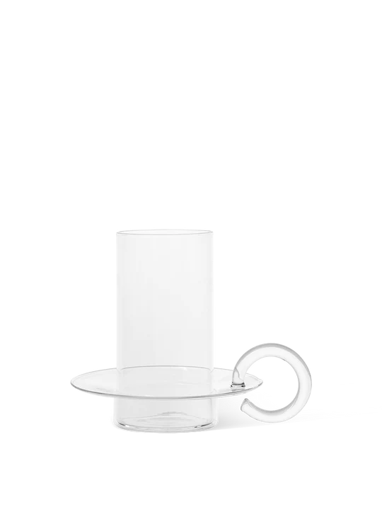 Luce Candle Holder Clear