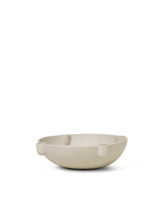 Bowl Candle Holder Ceramic light L