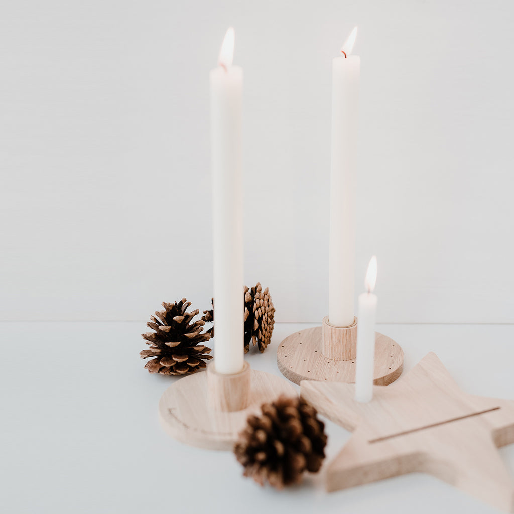 Kerzenständer Punkte