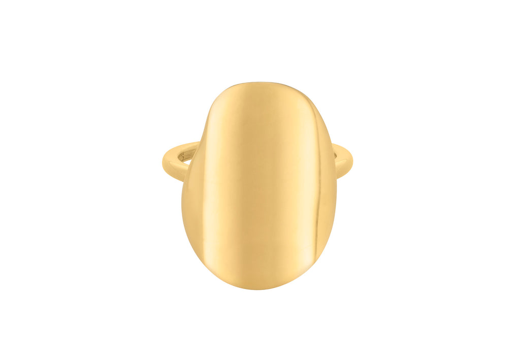 Nova Ring silber/vergoldet