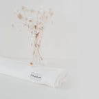 Leinentischläufer weiß