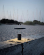 Pier LED Lampe schwarz