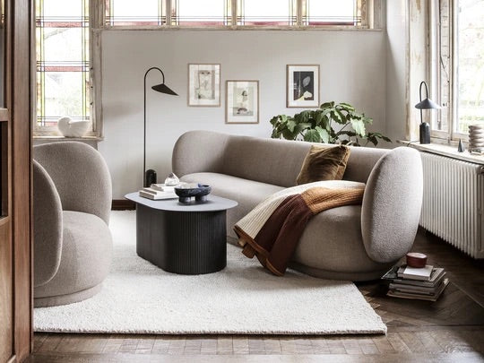 Rico Lounge Chair Boucle Sand