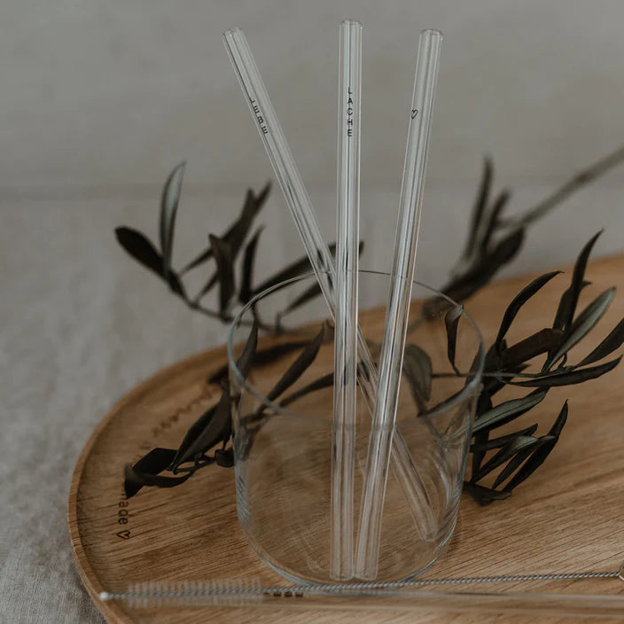 Strohhalme Lebe Liebe Lache