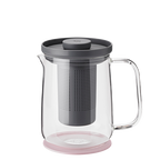 Brew- it Teezubereiter, 0,7L grey/rose
