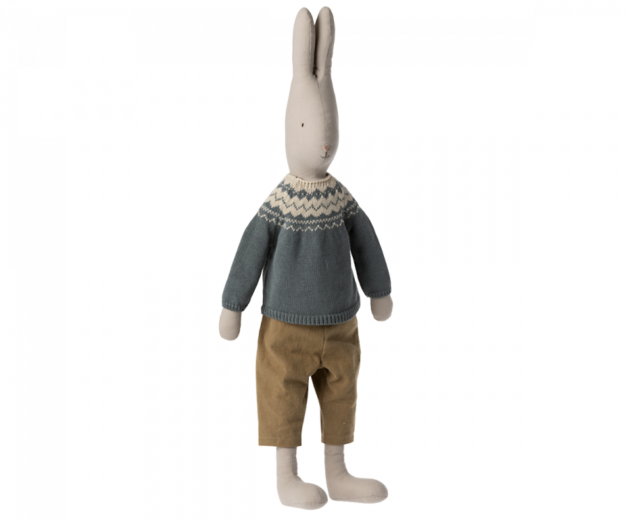 Kaninchen Gr 5 Hose und Strickpullover