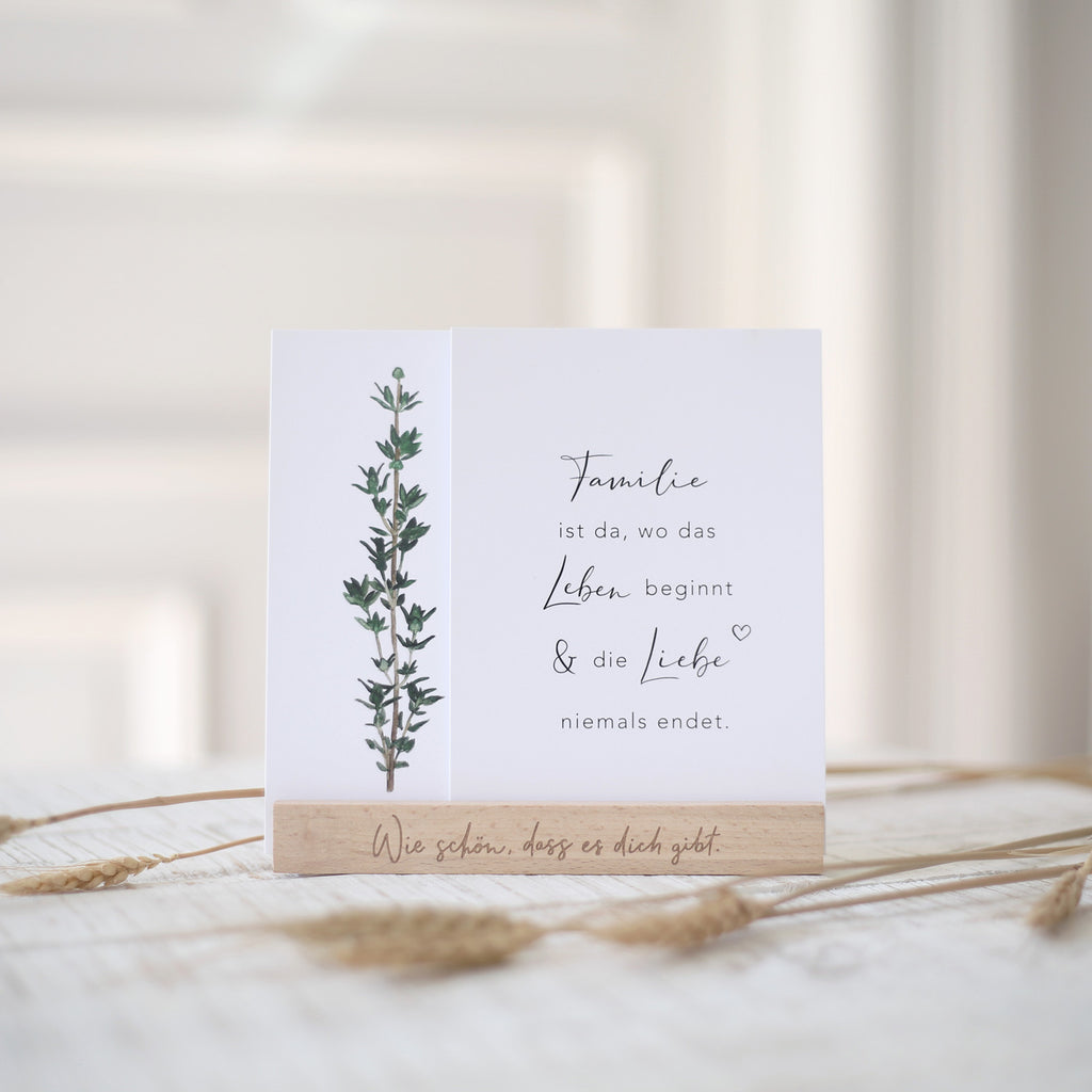 Kartenständer wie schön 2er Set