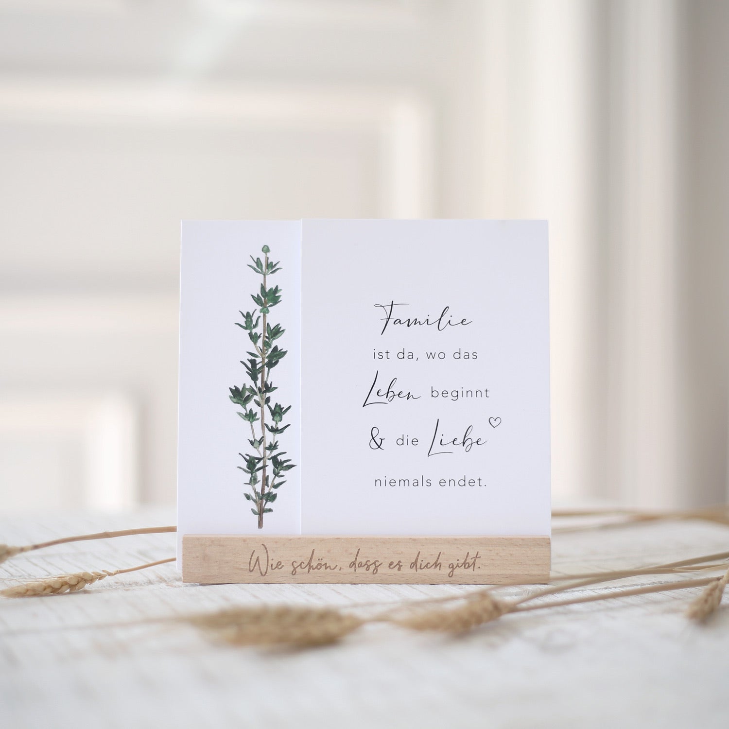 Kartenständer wie schön 2er Set