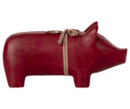 Holzschwein Medium rot