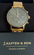 Chrono Gold Green Steel