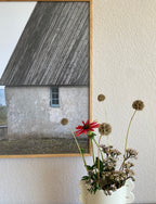 Blue Window Poster 50x70