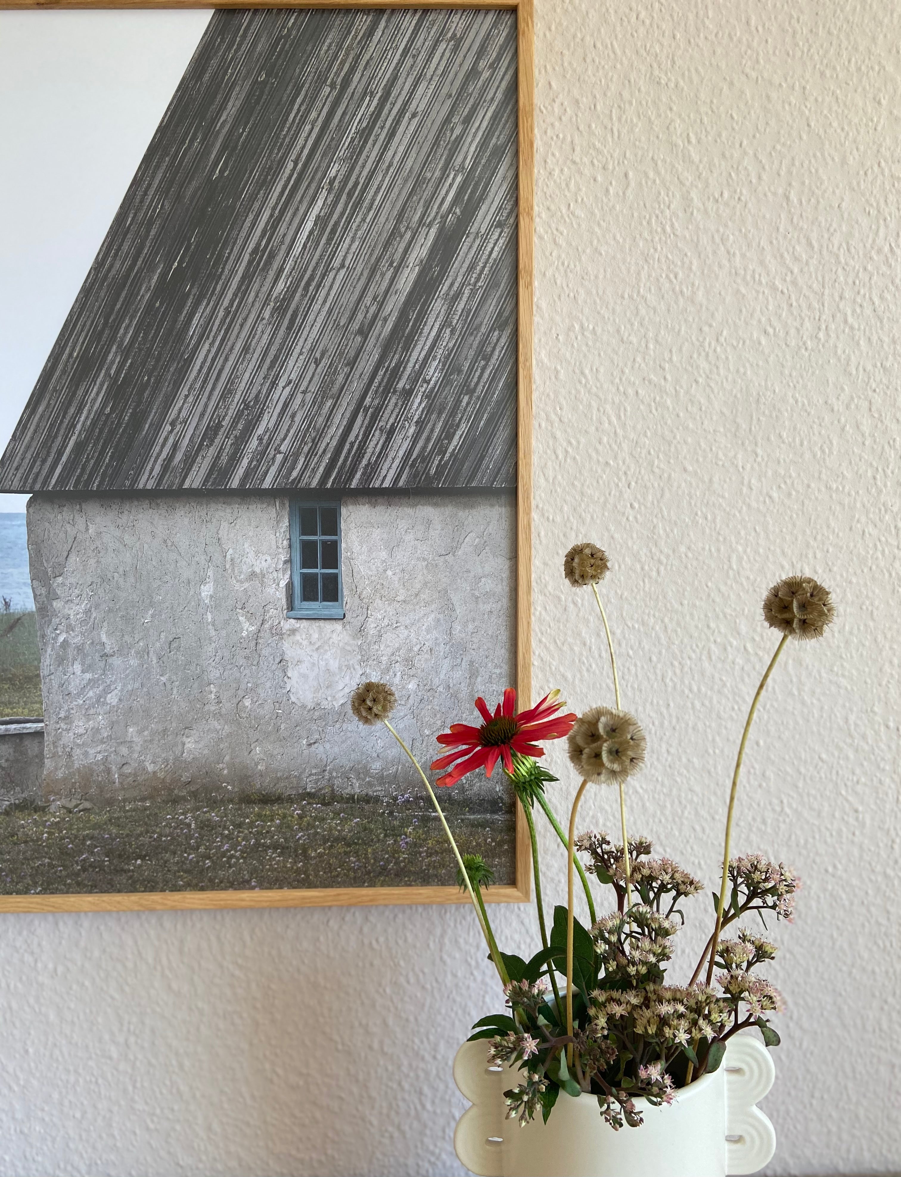Blue Window Poster 50x70