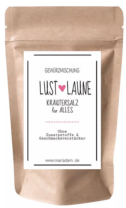 LUST + LAUNE Kräutersalz 35g Tüte
