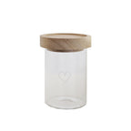 Mini Vorratsglas Herz im 6 er Set