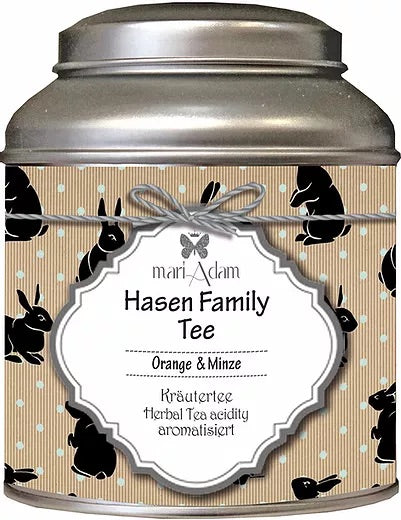 Hase Family Tee Orange und Minze Kräutertee