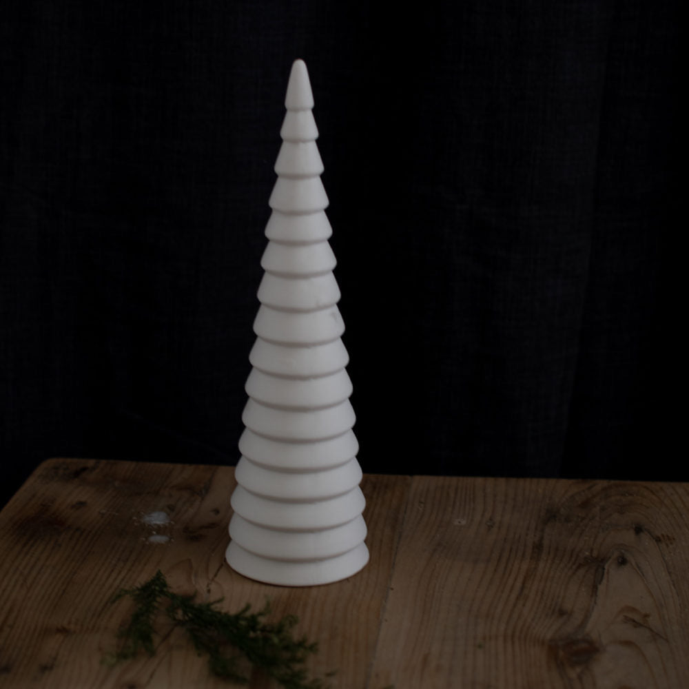 Granliden White Ceramic christmas tree