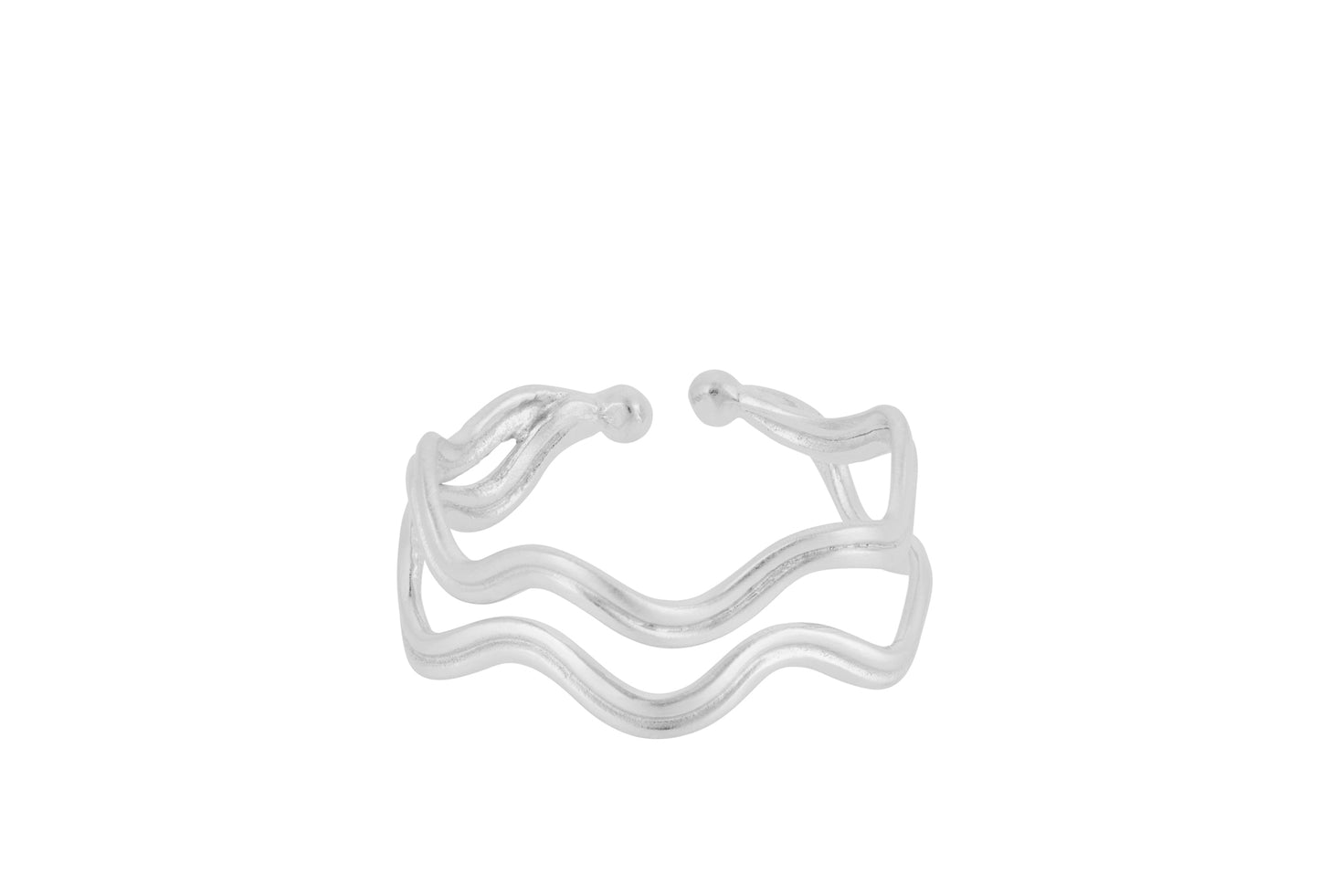 Double Wave Ring