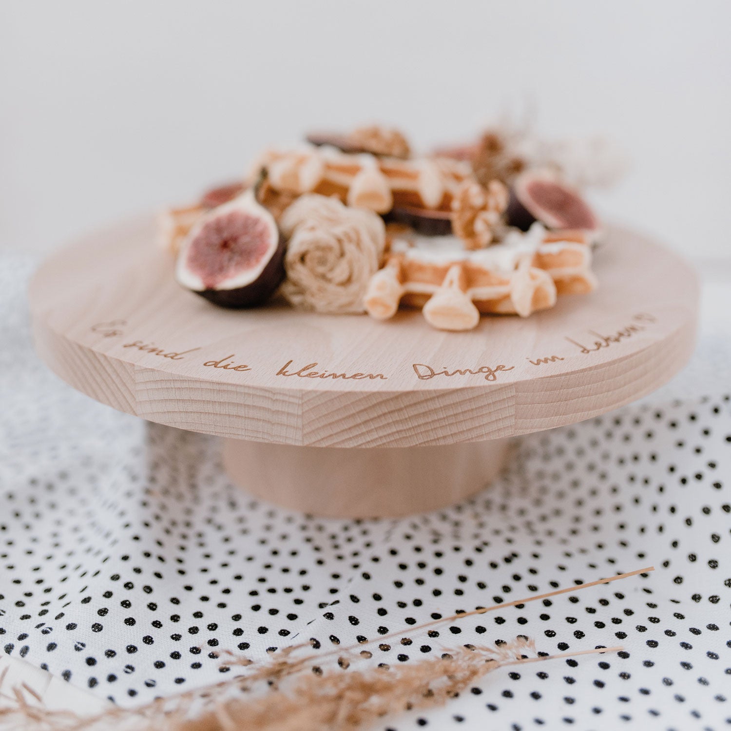 Kuchenständer die kleinen Dinge im Leben