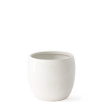 Umtopf glasiert weiß