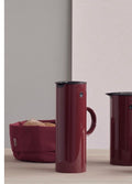 Brottasche, groß,  warm maroon