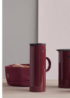 Brottasche, groß,  warm maroon