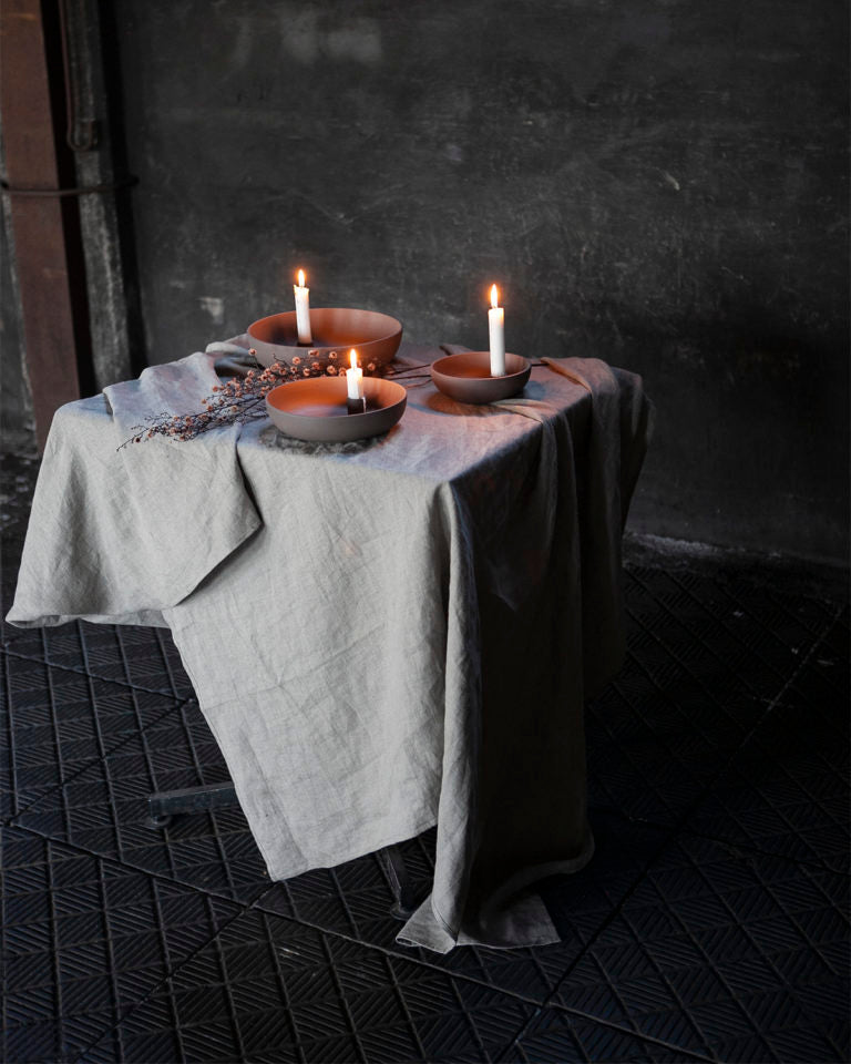 Lidatorp small Brown Candlestick