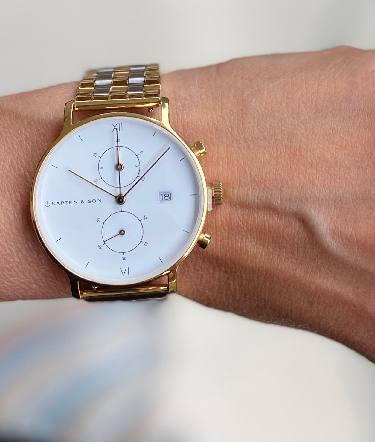 Chrono Gold Bicolor Steel