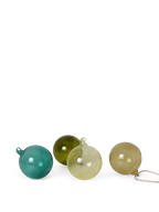Glass Baubles L , 4 Stck