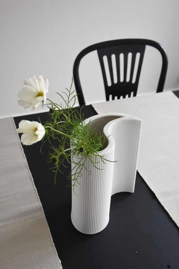 Edshult White Vase