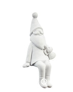 Nisse , weiß mit Trompete